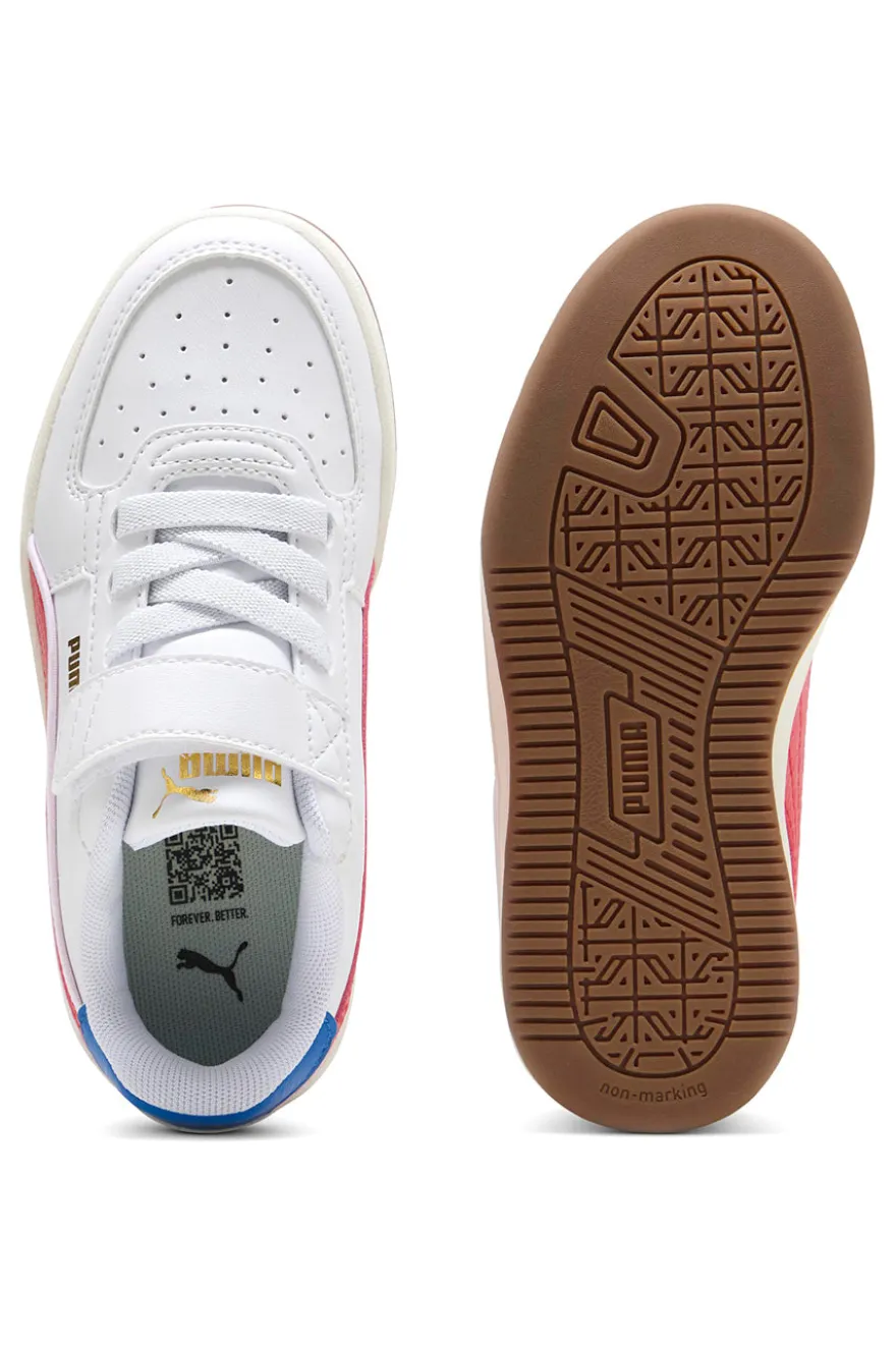 Sneakers bianche con dettagli rossi e blu Puma Caven 2 Retro AC + PS