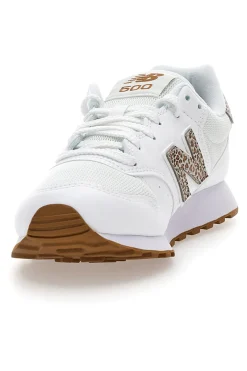 Sneakers bianche con dettagli animalier New balance GW500LW2