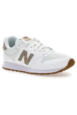 Sneakers bianche con dettagli animalier New balance GW500LW2