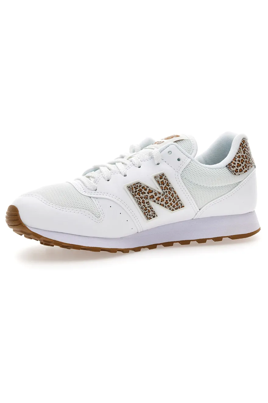 Sneakers bianche con dettagli animalier New balance GW500LW2
