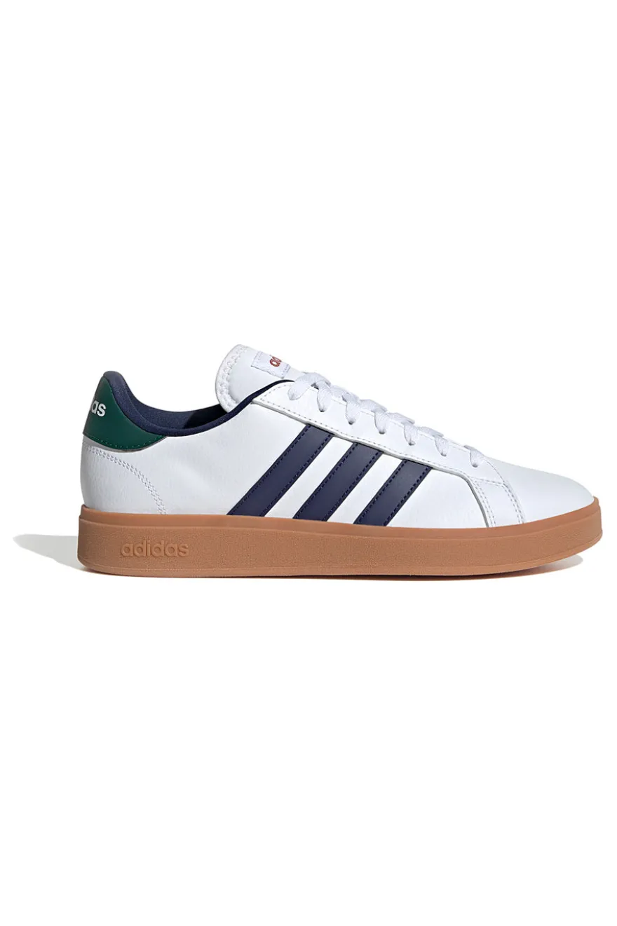 Sneakers Bianche con dettagli Blu e Verdi ADIDAS Grand Court Base 2.0