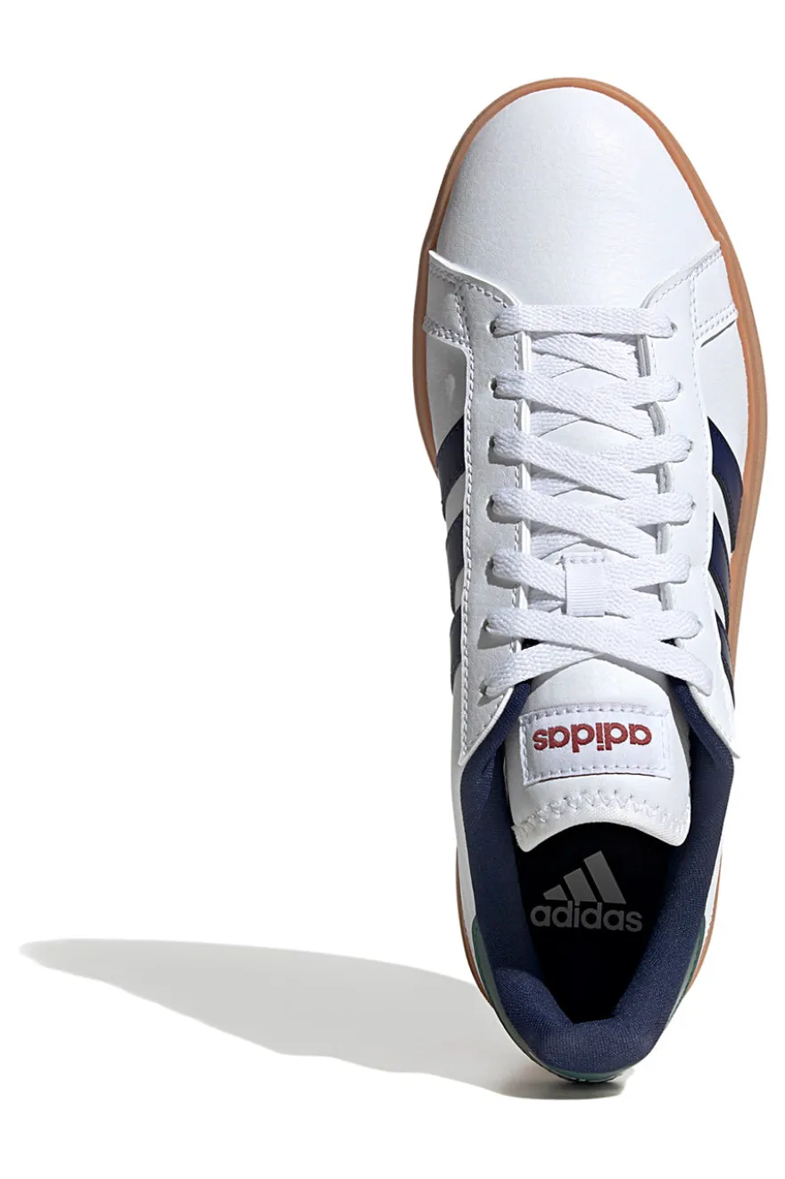 Sneakers Bianche con dettagli Blu e Verdi ADIDAS Grand Court Base 2.0