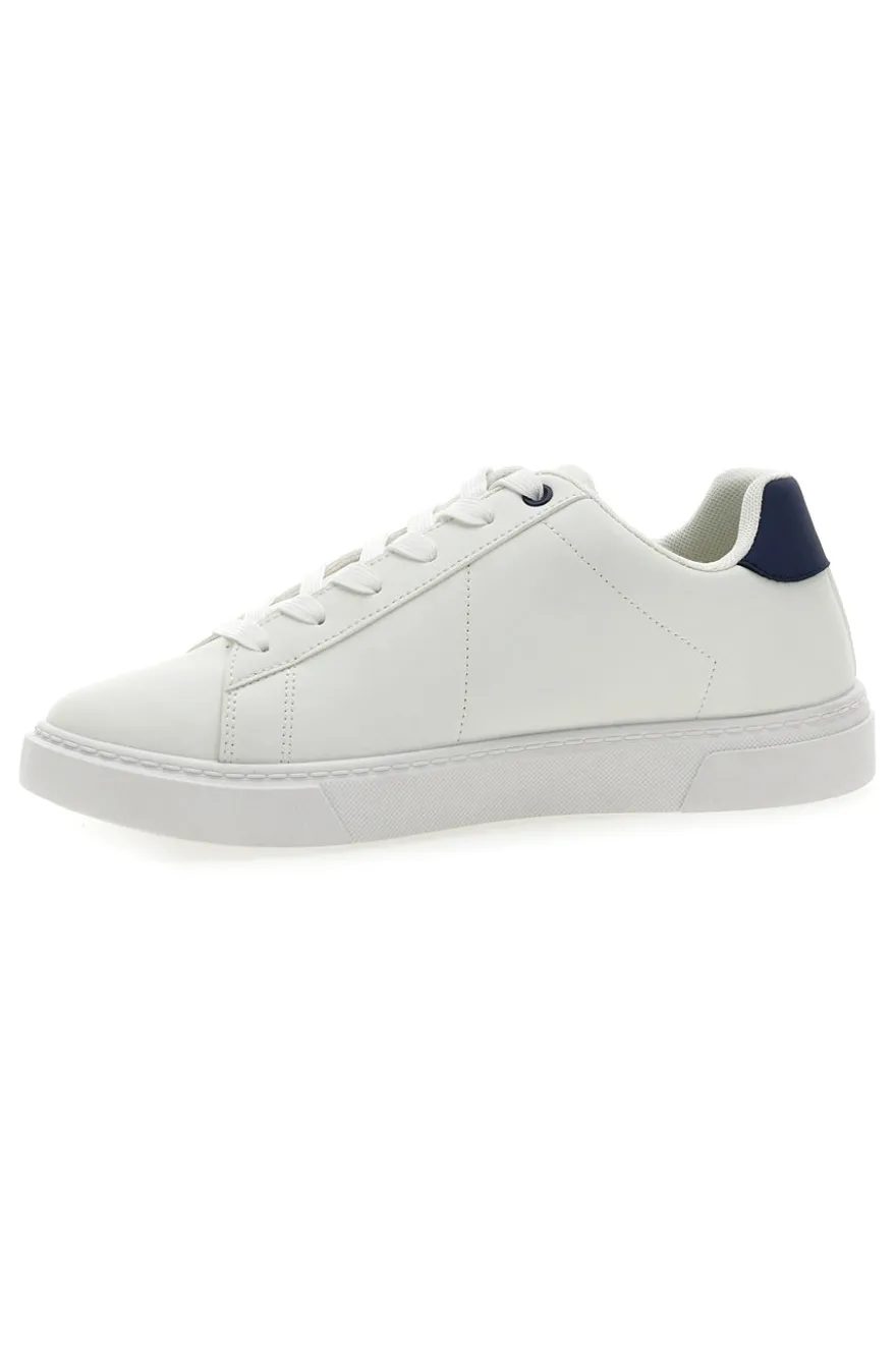 Sneakers Bianche con Dettagli Blu CARRERA CAM27104