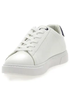 Sneakers Bianche con Dettagli Blu CARRERA CAM27104