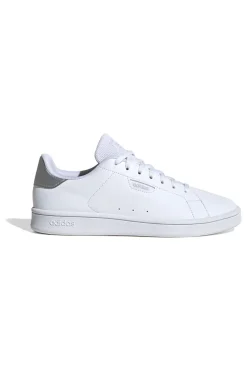 Sneakers bianche con dettaglio argento in materiale riciclato Adidas Urban Court