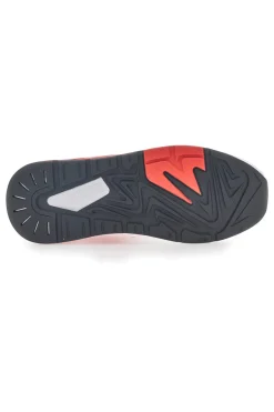 Sneakers Bianche con Dettagli Rossi e Neri Puma Pacer +