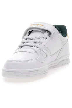 Sneakers bianche con dettagli verdi e gialli Champion CLY 87 B PS