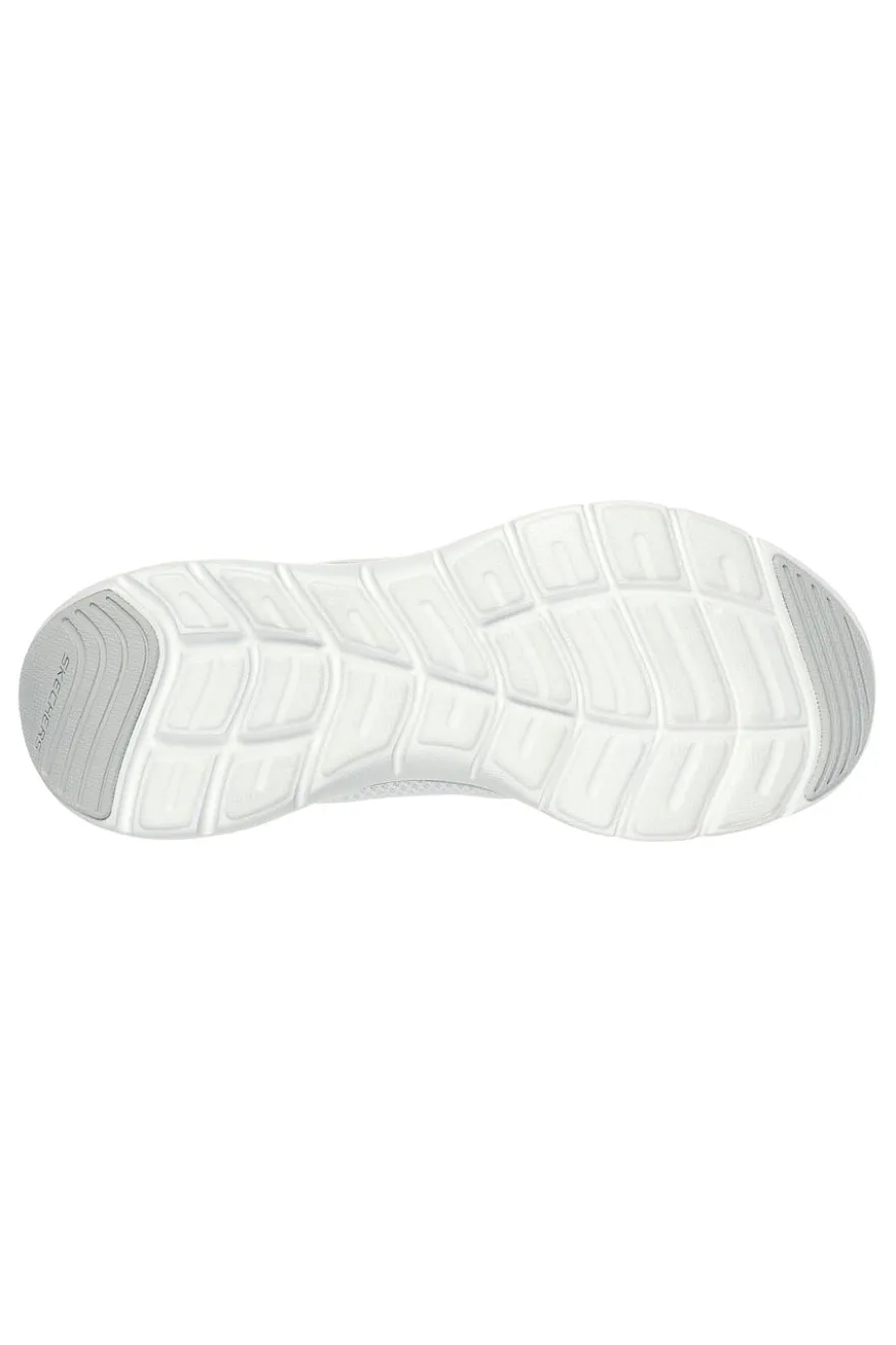Sneakers bianche con dettagli argento Flex Appeal 5.0 Skechers