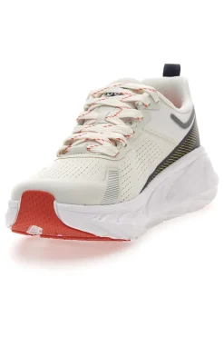 Sneakers bianche con dettagli verdi e suola chunky ROUTE 66 RO51811D