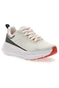 Sneakers bianche con dettagli verdi e suola chunky ROUTE 66 RO51811D