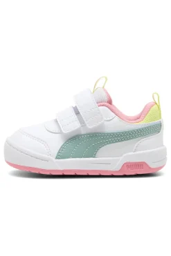 Sneakers bianche con dettagli pastello regolabili Puma Multiflex 2 Color V Inf