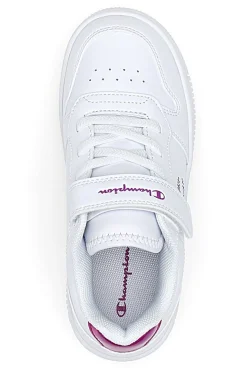 Sneakers Bianche con dettagli Rosa CHAMPION RD18 PLATFORM GLITTER G PS