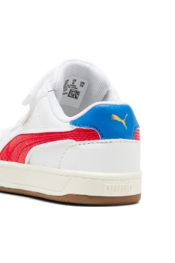 Sneakers bianche con dettagli rossi e blu Puma Caven 2.0 Retro AC+