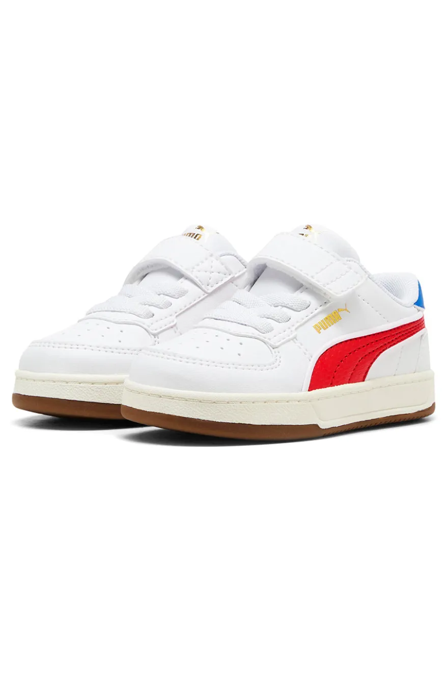 Sneakers bianche con dettagli rossi e blu Puma Caven 2.0 Retro AC+