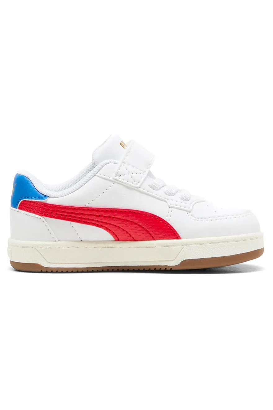 Sneakers bianche con dettagli rossi e blu Puma Caven 2.0 Retro AC+