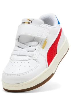 Sneakers bianche con dettagli rossi e blu Puma Caven 2.0 Retro AC+