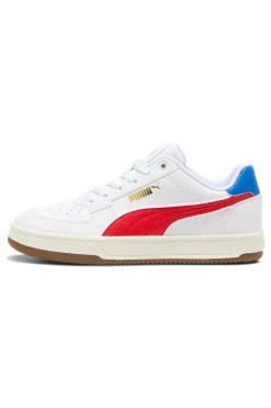 Sneakers bianche con dettagli rossi e blu Puma CAVEN 2.0 RETRO JR