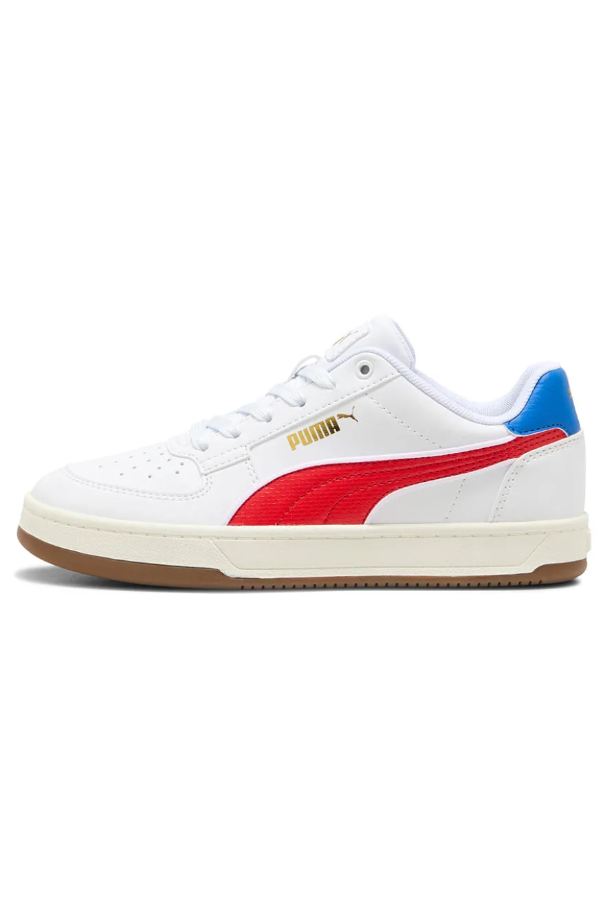 Sneakers bianche con dettagli rossi e blu Puma CAVEN 2.0 RETRO JR