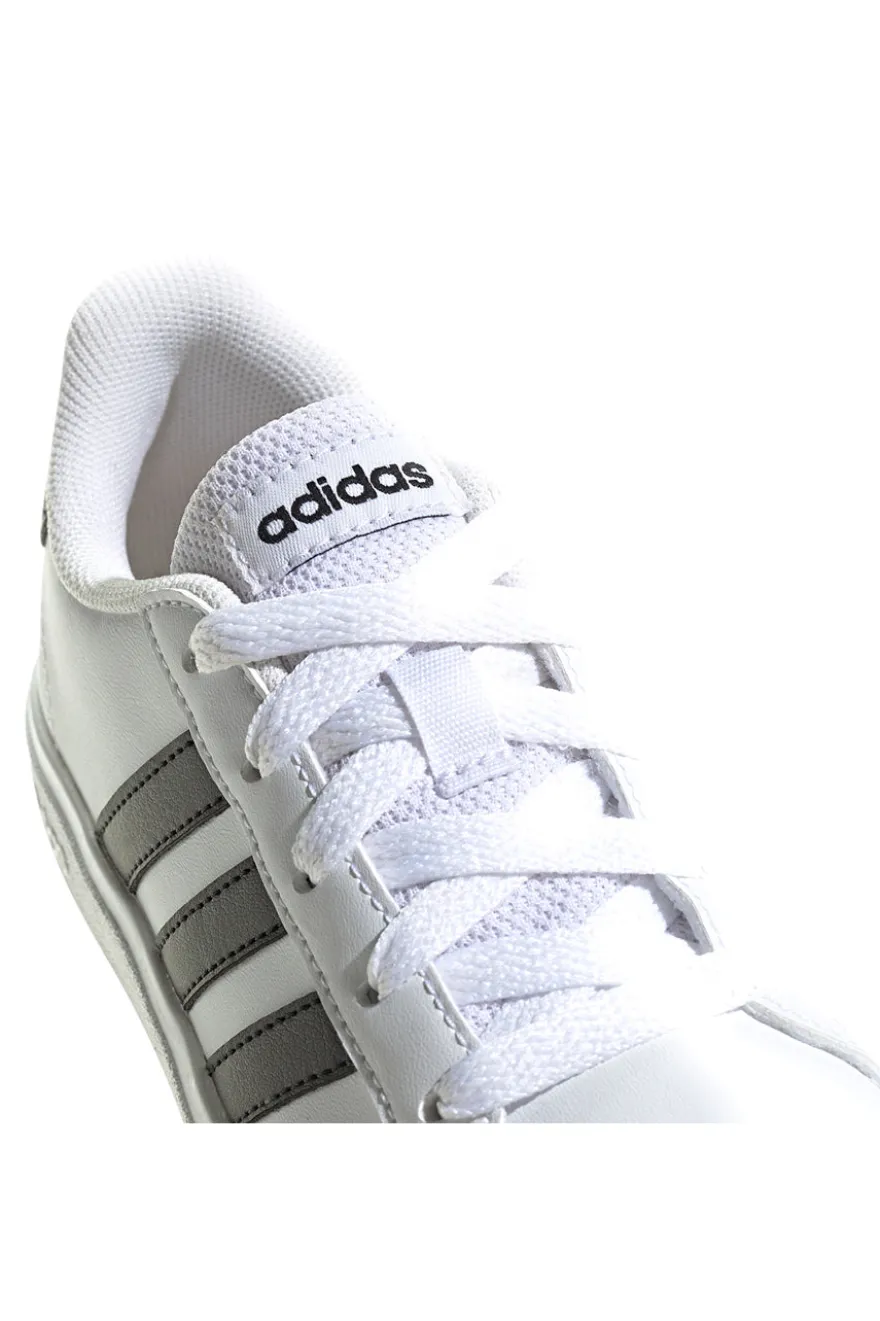 Sneakers Bianche con Dettagli Laterali Neri ADIDAS Grand Court 2.0