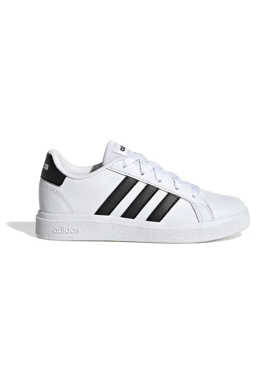 Sneakers Bianche con Dettagli Laterali Neri ADIDAS Grand Court 2.0