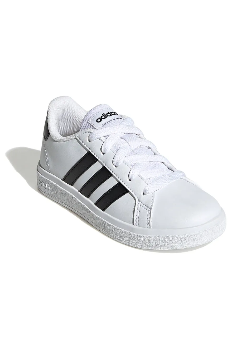 Sneakers Bianche con Dettagli Laterali Neri ADIDAS Grand Court 2.0