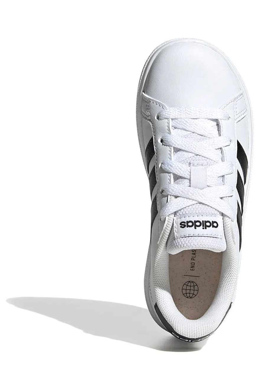 Sneakers Bianche con Dettagli Laterali Neri ADIDAS Grand Court 2.0