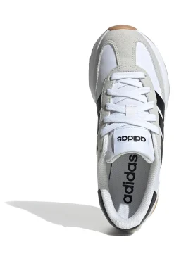 Sneakers Bianche con Dettagli Neri e Grigi ADIDAS RUN 70s 2.0 J