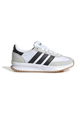 Sneakers Bianche con Dettagli Neri e Grigi ADIDAS RUN 70s 2.0 J