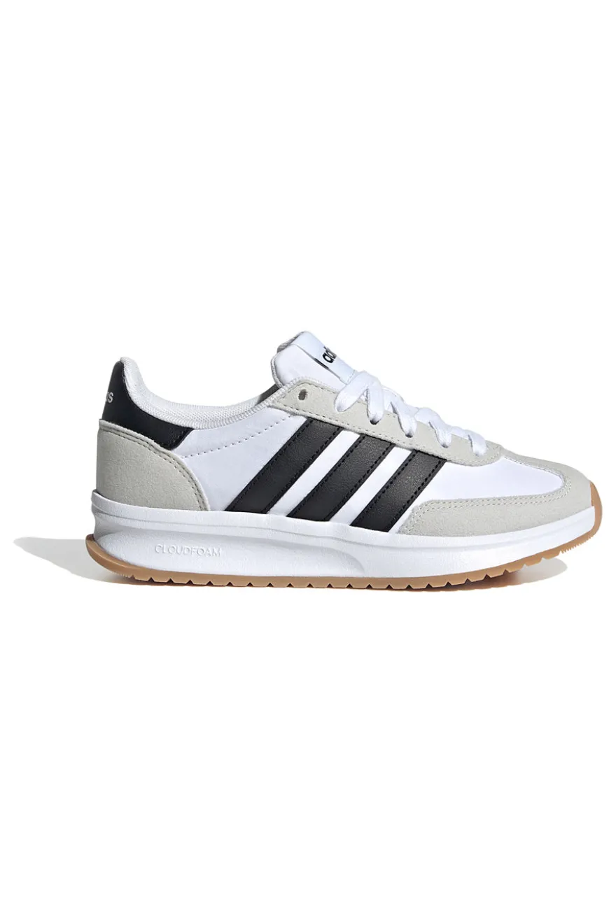 Sneakers Bianche con Dettagli Neri e Grigi ADIDAS RUN 70s 2.0 J