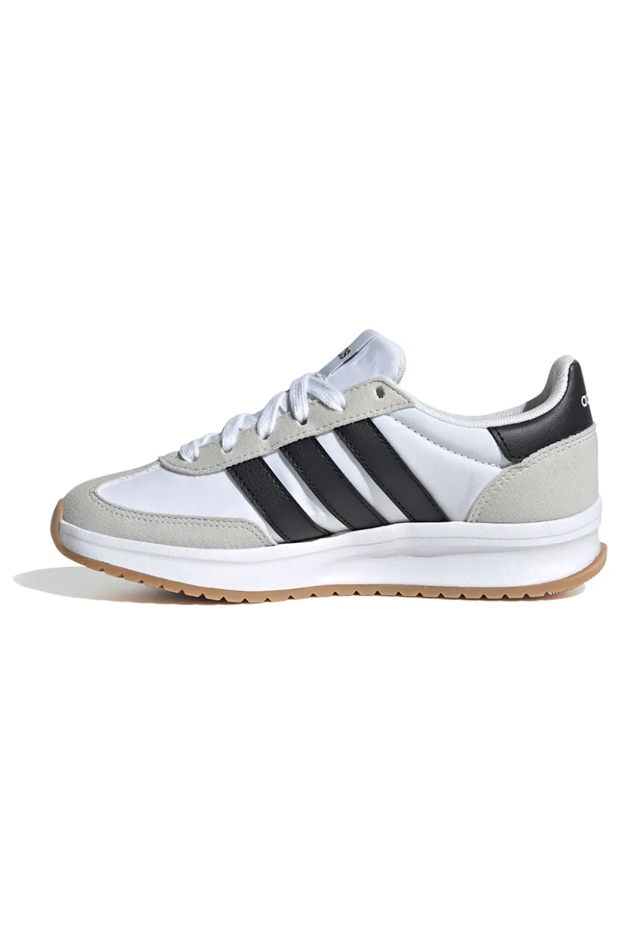 Sneakers Bianche con Dettagli Neri e Grigi ADIDAS RUN 70s 2.0 J