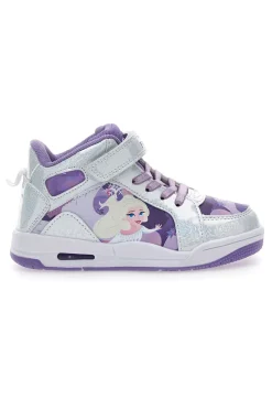 Sneakers bianche con dettagli viola Frozen D13188MC