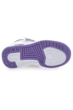 Sneakers bianche con dettagli viola Frozen D13188MC