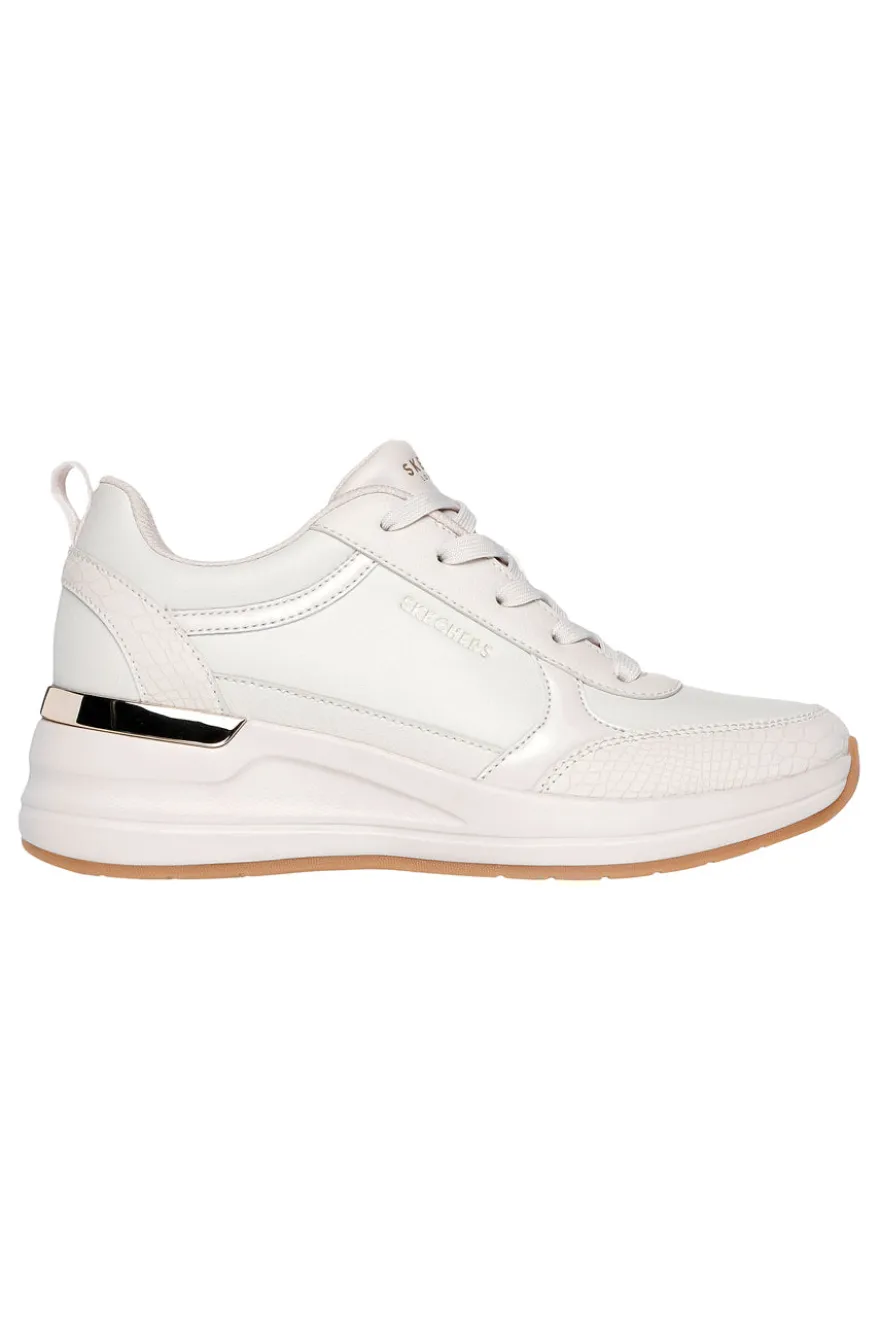 Sneakers bianche con dettagli lucidi Skechers Billion 2 Fine Shine