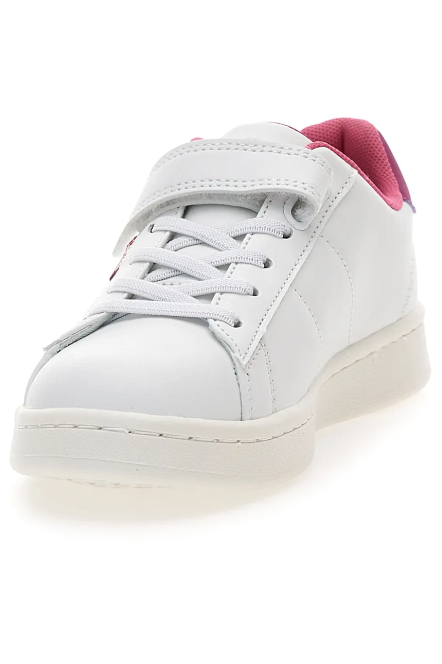 Sneakers bianche con dettagli fucsia Levi's Bell JR