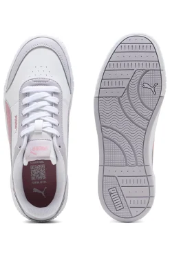 Sneakers bianche con dettagli rosa in materie sintetiche Puma Carina Mia