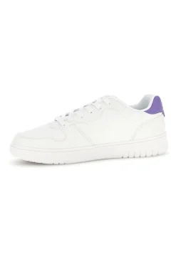 Sneakers bianche con dettaglio viola Champion Cly Nwm