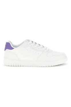 Sneakers bianche con dettaglio viola Champion Cly Nwm