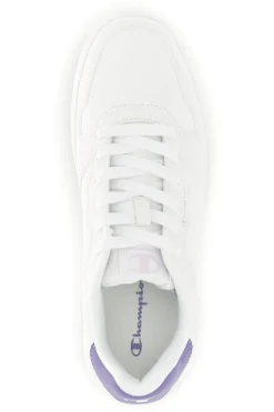 Sneakers bianche con dettaglio viola Champion Cly Nwm