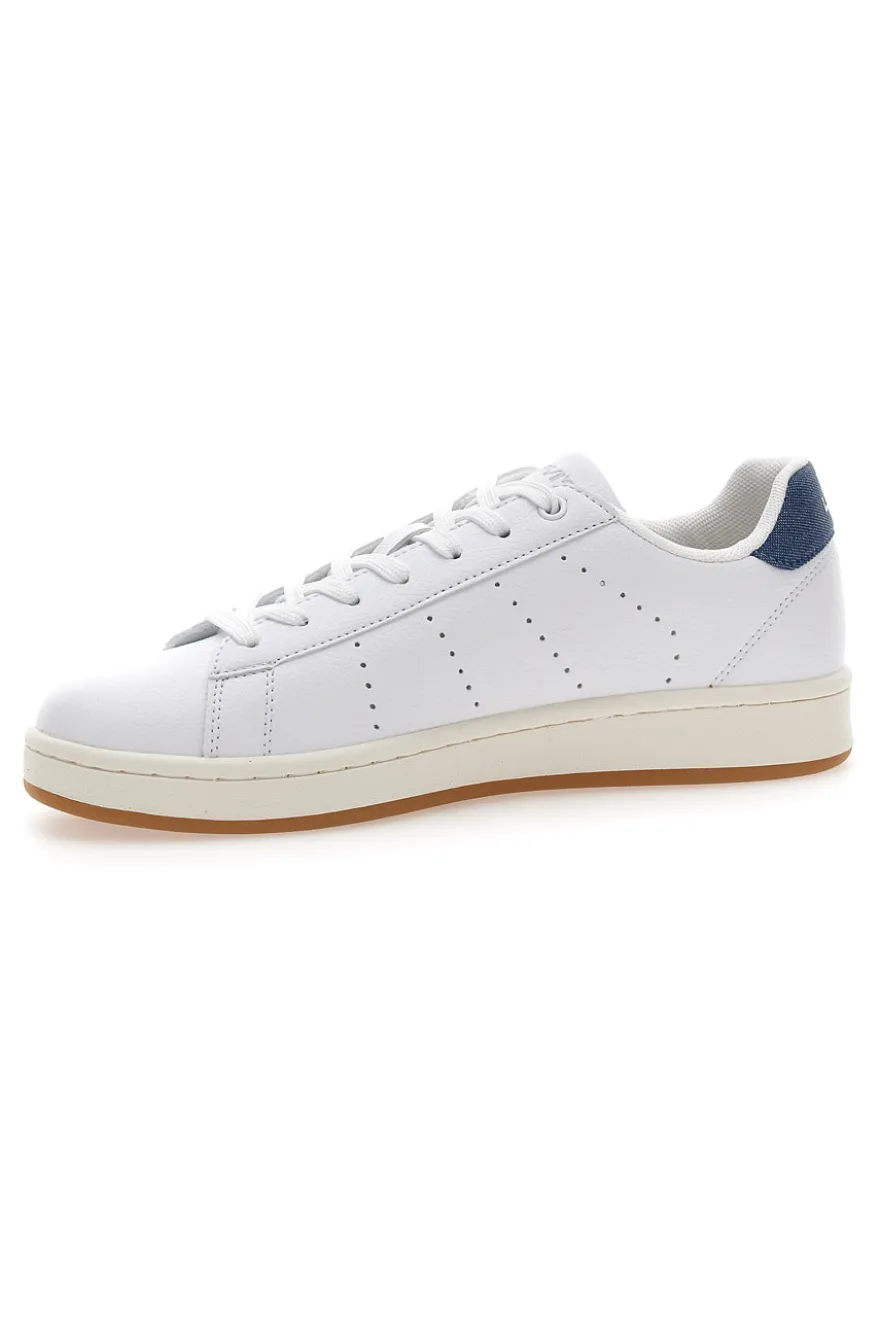 Sneakers Bianche con Dettaglio Posteriore Blu LEVI'S AVENUE
