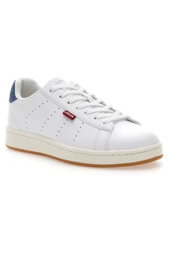 Sneakers Bianche con Dettaglio Posteriore Blu LEVI'S AVENUE