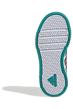 Sneakers bianche con dettagli colorati chiusura a strappo Adidas Tensaur Coco CF K