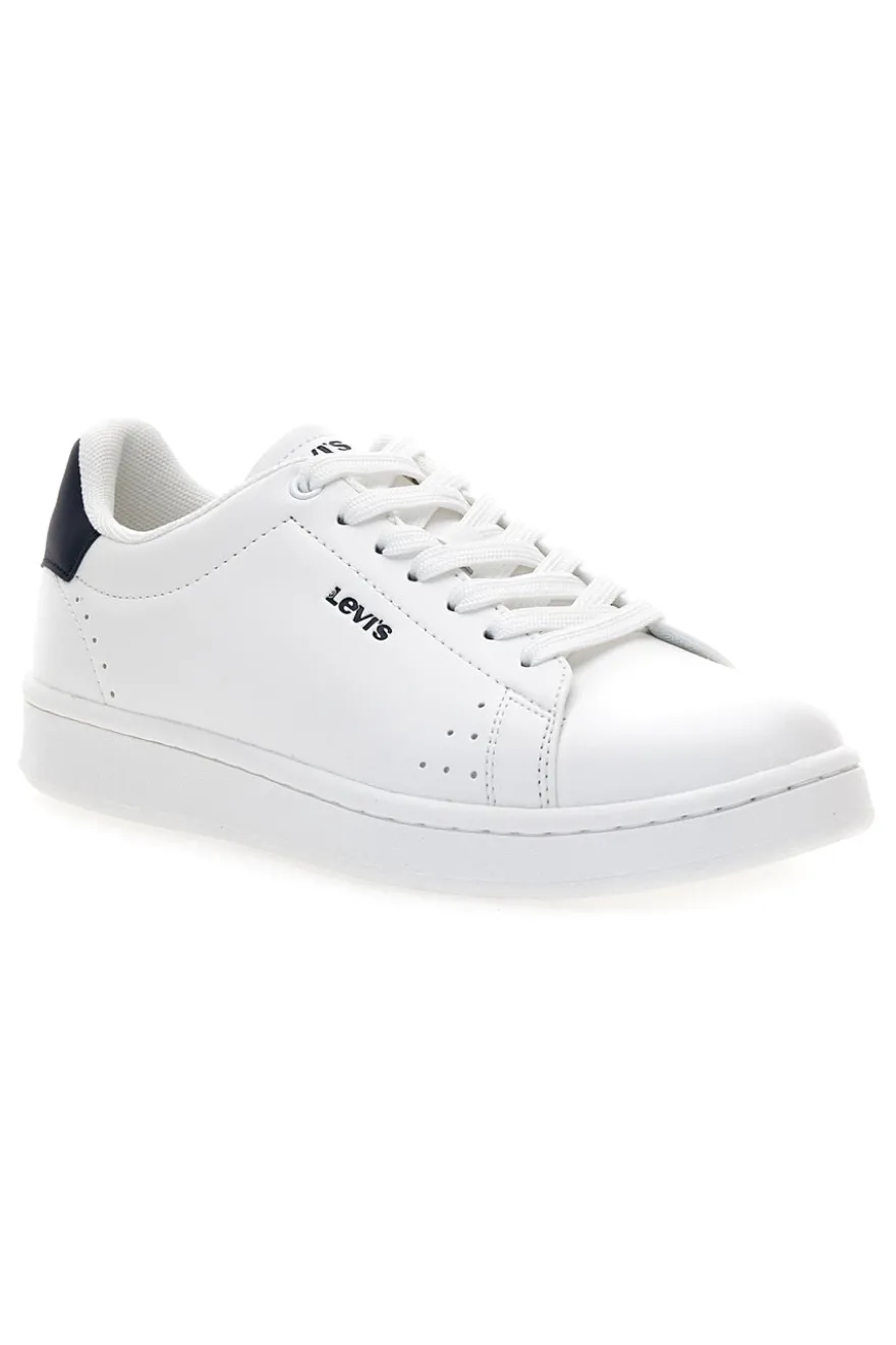 Sneakers bianche con dettaglio blu Levi's Unity