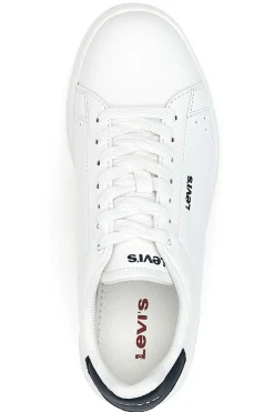 Sneakers bianche con dettaglio blu Levi's Unity