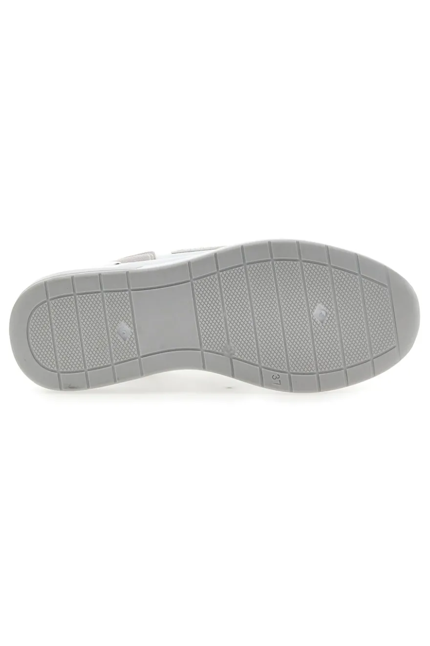 Sneakers Bianche con Dettagli Argentati Laura Biagiotti 8923
