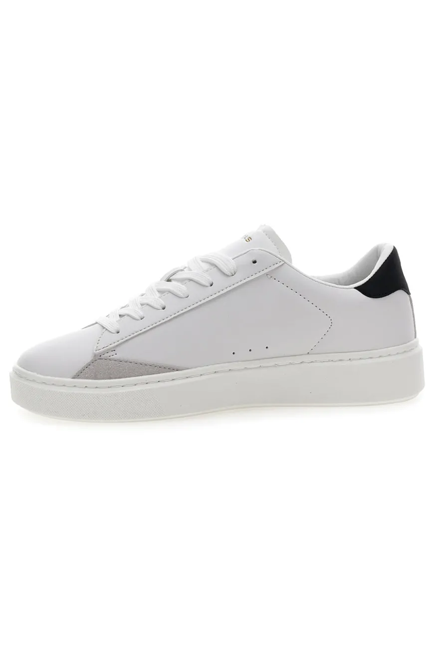Sneakers bianche con dettaglio nero Gas Leonard LTX