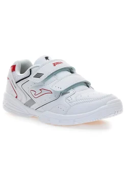 Sneakers bianche con doppio strappo Joma W.School JR 2506