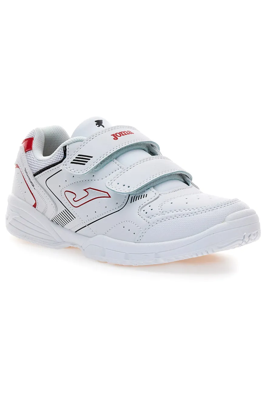 Sneakers bianche con doppio strappo Joma W.School JR 2506