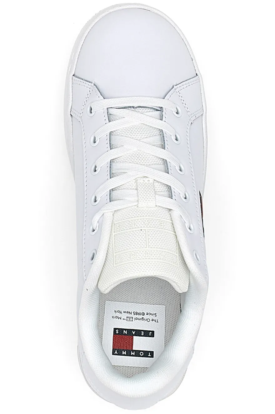 Sneakers Bianche Con Flatform TOMMY HILFIGER FLATFORM ESS