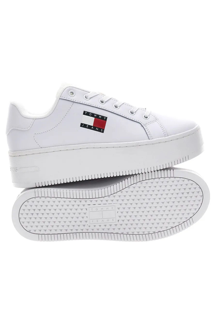 Sneakers Bianche Con Flatform TOMMY HILFIGER FLATFORM ESS
