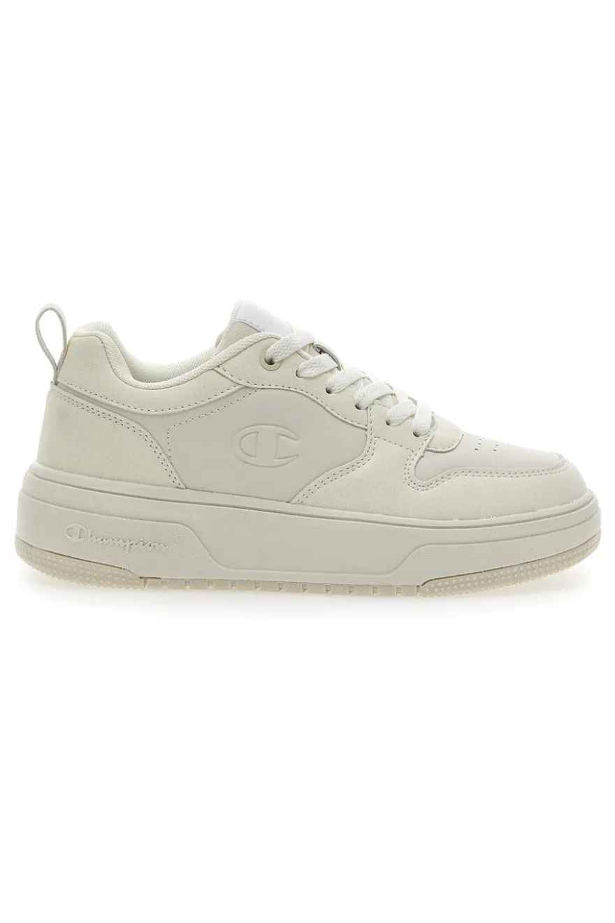 Sneakers Bianche con Flatform CHAMPION RB18 LITE LOW